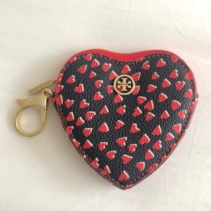 Tory Burch Heart Coin Pouch